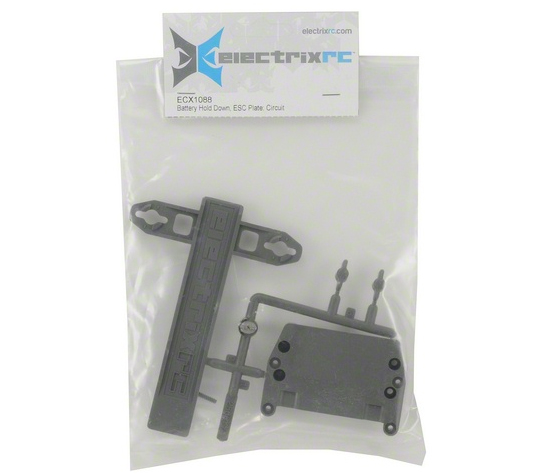 [˾ũ] ECX1088 [ECX RC] Battery Strap, ESC Plate: 1:10 2wd Circuit, Boost 1