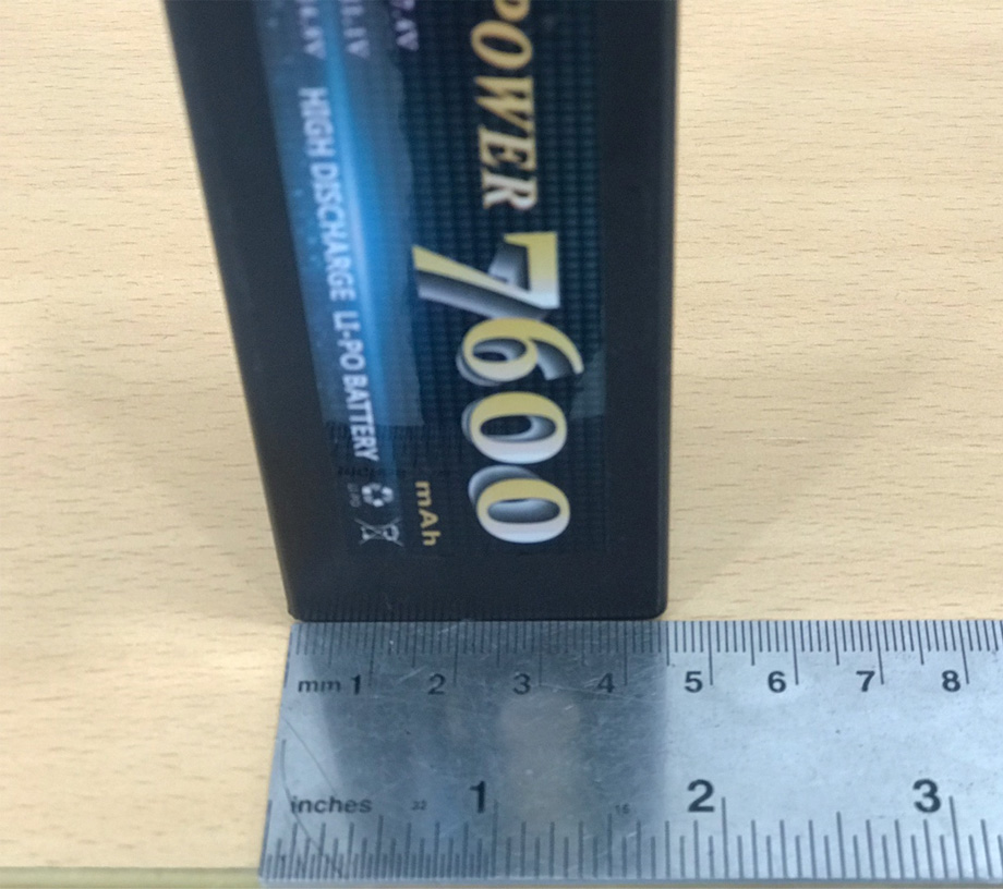 [˾ũ] 7600-3S-60C-EC5 [YS POWER] 11.1V 7600mAh 60C Ƭ ͸ - 輱 2