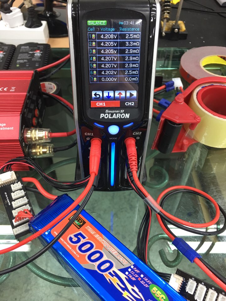 [�˾���ũ] 5000-55C-6S [EP Power] 22.2V 5000mah 55C ��Ƭ������ ���͸� - �輱�� 1