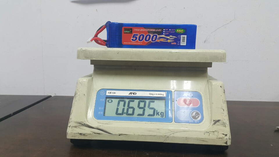 [�˾���ũ] 5000-55C-6S [EP Power] 22.2V 5000mah 55C ��Ƭ������ ���͸� - �輱�� 2