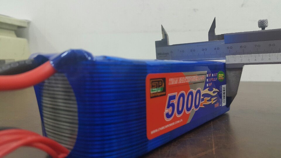 [�˾���ũ] 5000-55C-6S [EP Power] 22.2V 5000mah 55C ��Ƭ������ ���͸� - �輱�� 4