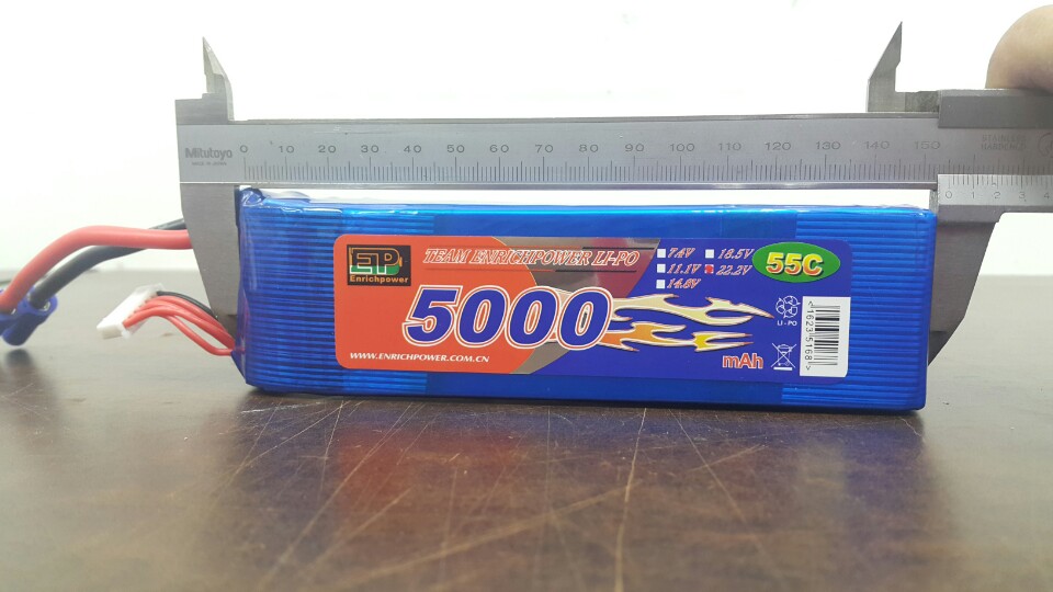 [�˾���ũ] 5000-55C-6S [EP Power] 22.2V 5000mah 55C ��Ƭ������ ���͸� - �輱�� 5