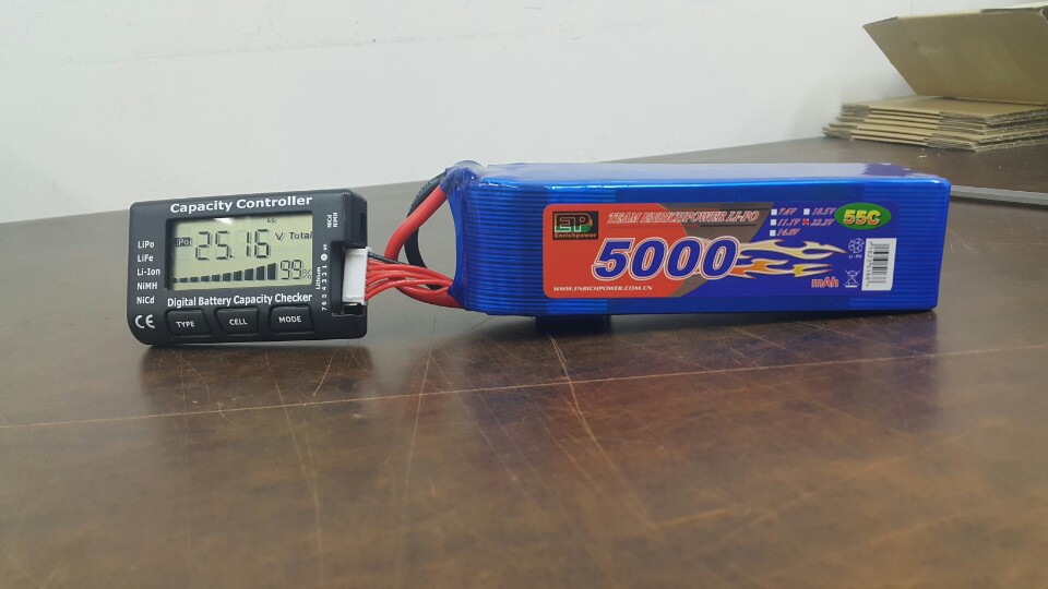 [�˾���ũ] 5000-55C-6S [EP Power] 22.2V 5000mah 55C ��Ƭ������ ���͸� - �輱�� 8