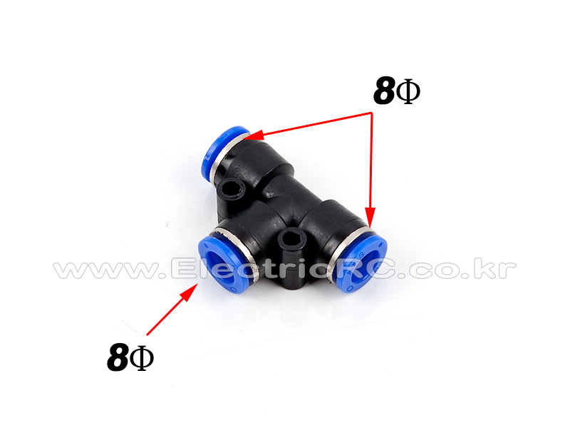 [�˾���ũ] WJD-TTT-0808 [WJD] T-Type One Touch Fitting(��08 ->��08) 1