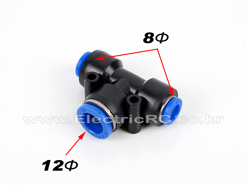 [�˾���ũ] WJD-TTT-0812 [WJD] T-Type One Touch Fitting(��12 -> ��08) 1