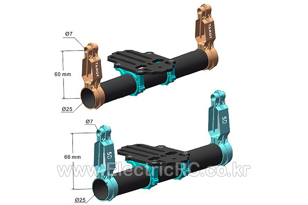 [�˾���ũ] TL100A05 [TR] Camera Mount(��25MM) for Gimbal 1