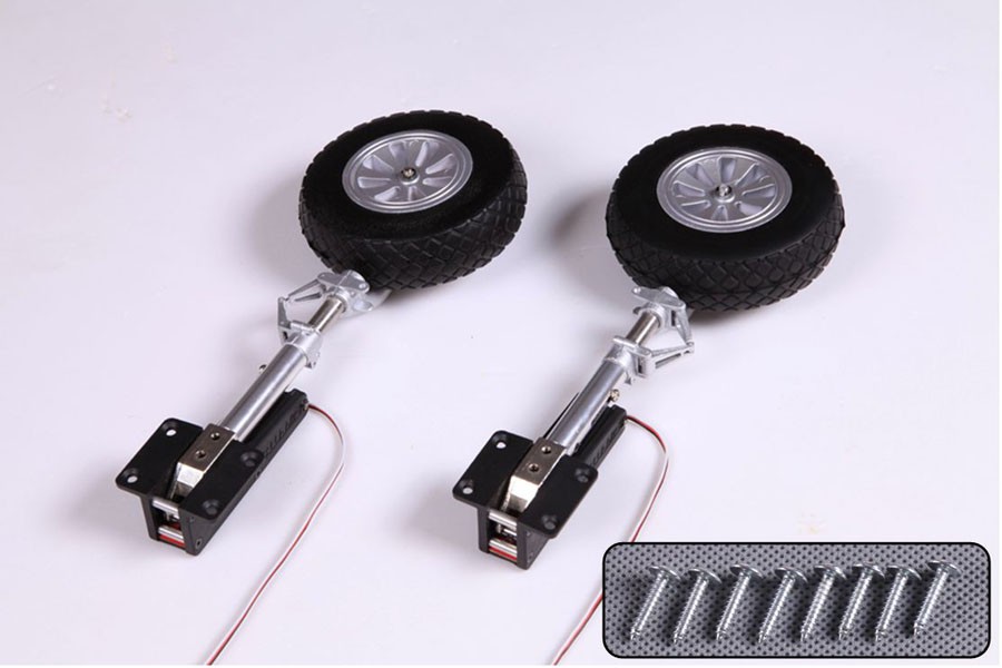 �˾���ũ FMSSG208 [FMS] FMSSG208 Main Landing Gear System (with retracts) : FMS 1700mm P51D - ���� ��Ʈ��Ʈ 1