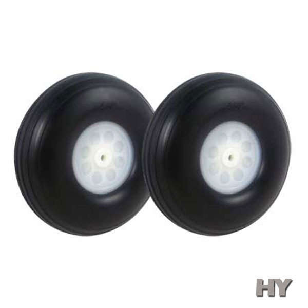 [�˾���ũ]  95.25mm (3.75��ġ) Treaded Rubber Wheels 2pcs -���� ���� 1