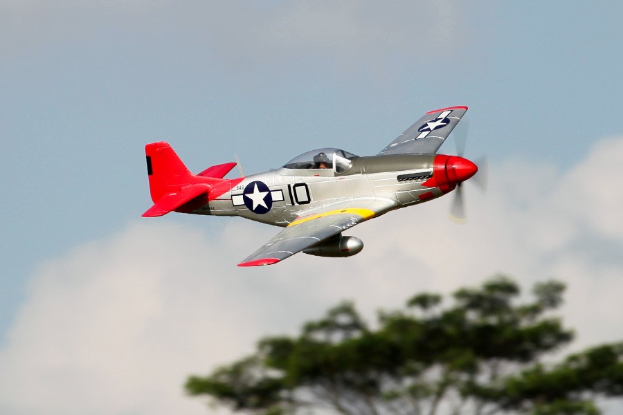 [�˾���ũ]  [FMS] P-51D V8 RED Tail 1400mm EPO PNP 5