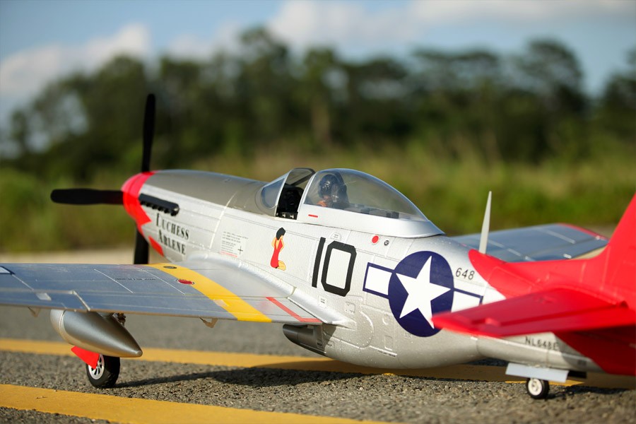 [�˾���ũ]  [FMS] P-51D V8 RED Tail 1400mm EPO PNP 14