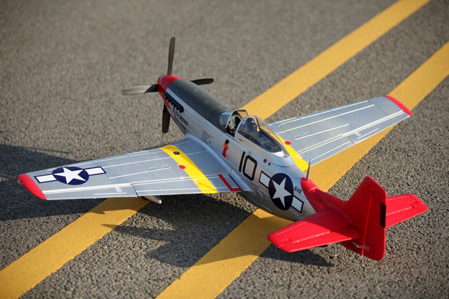 [�˾���ũ]  [FMS] P-51D V8 RED Tail 1400mm EPO PNP 16