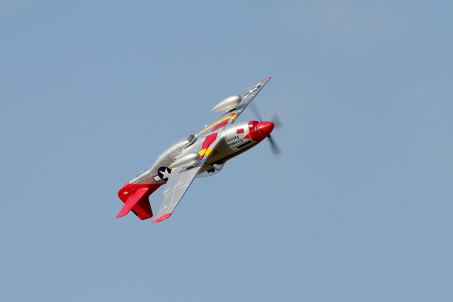 [�˾���ũ]  [FMS] P-51D V8 RED Tail 1400mm EPO PNP 28