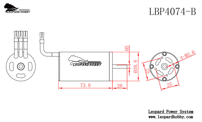 [�˾���ũ]  Leopard LBP4074-B/2.5Y 2000KV 4-Poles ��Ʈ�� �η��� �귯������ ���� 5