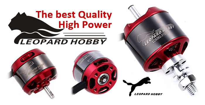 ¾Ë¾¾¹ðÅ© Leopard LC3536-6T 1270KV Outrunner Brushless Motor (Prop 9-11) 1