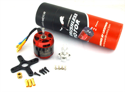¾Ë¾¾¹ðÅ© Leopard LC3536-6T 1270KV Outrunner Brushless Motor (Prop 9-11) 8