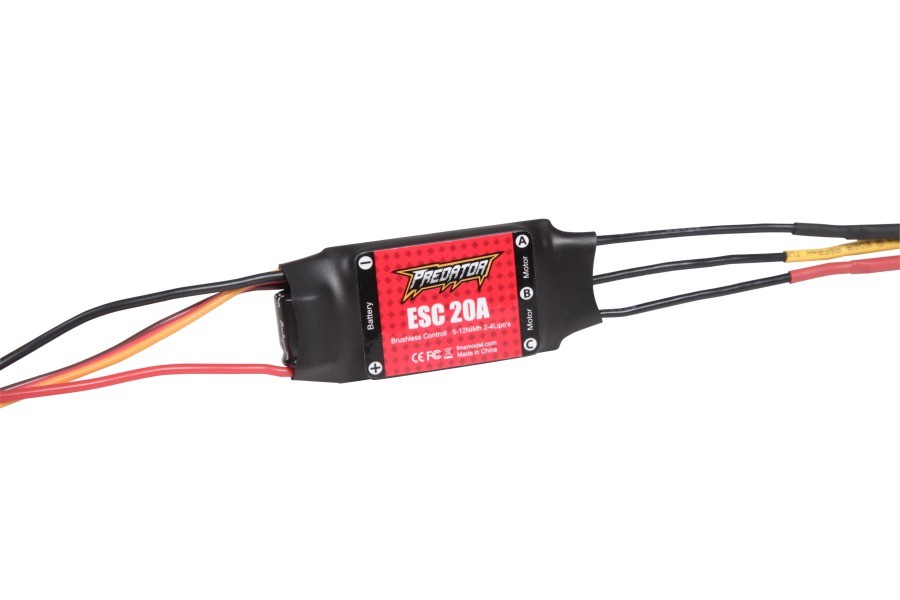 [�˾���ũ]  [FMS] �������� 20A �귯������ ���ӱ� - 2~4�� 5.5V 2A BEC ���� 5
