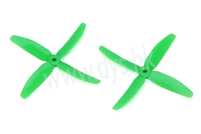 ¾Ë¾¾¹ðÅ© DYS GREEN 5x4x4 5040 4-Blade Hi-Performance Prop FPV Propeller CW/CCW 4°³ 2