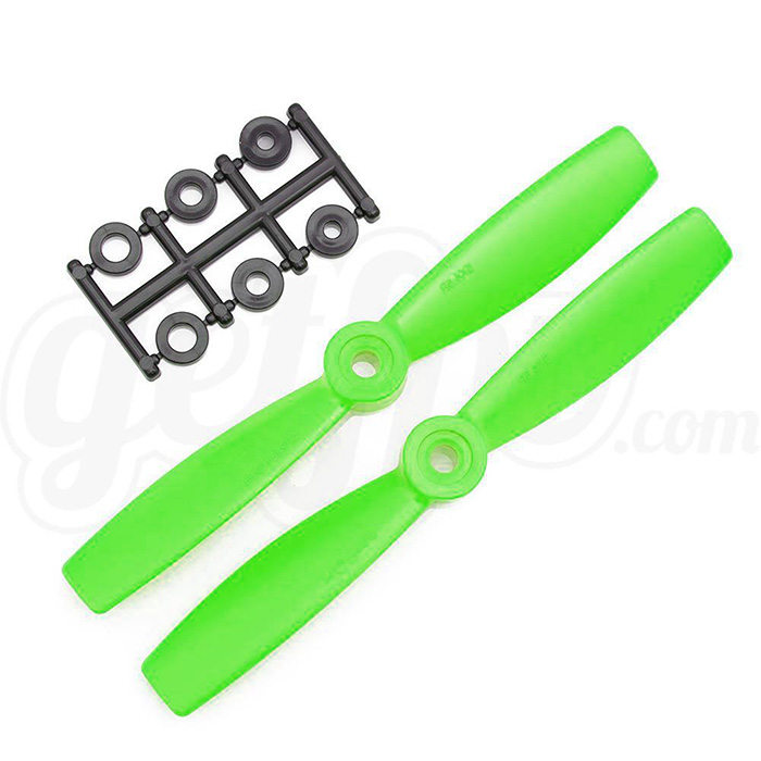 [�˾���ũ]  HQProp 5x4.5 Bullnose ����ġ Green 2pcs 2