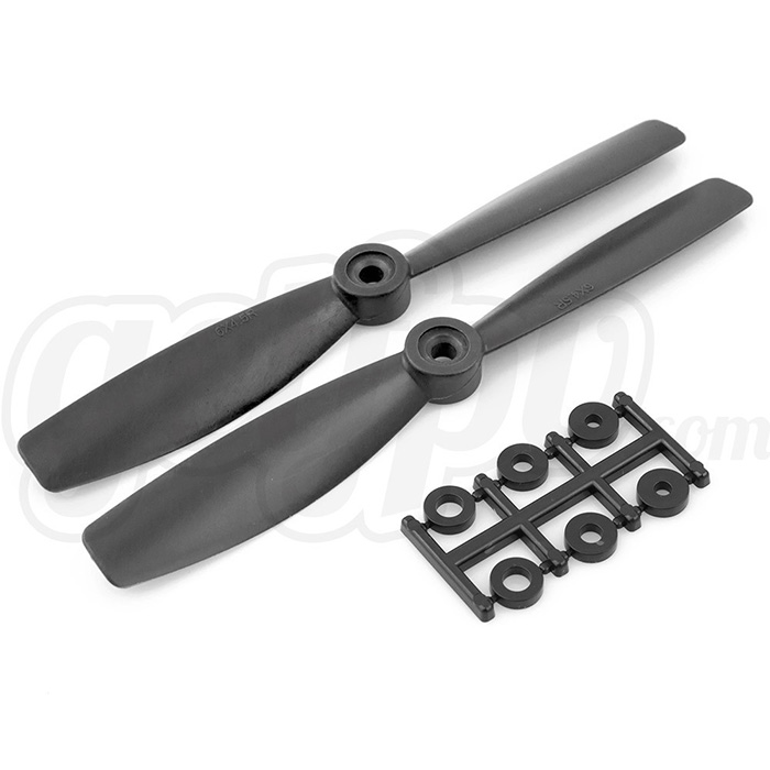 [�˾���ũ]  HQProp 6x4.5R Bullnose ����ġ BLACK 2pcs 2
