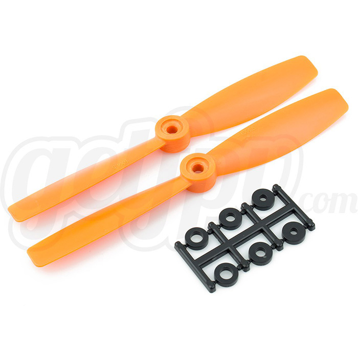 ¾Ë¾¾¹ðÅ© HQProp 6x4.5 Bullnose Á¤ÇÇÄ¡ Orange 2pcs 2