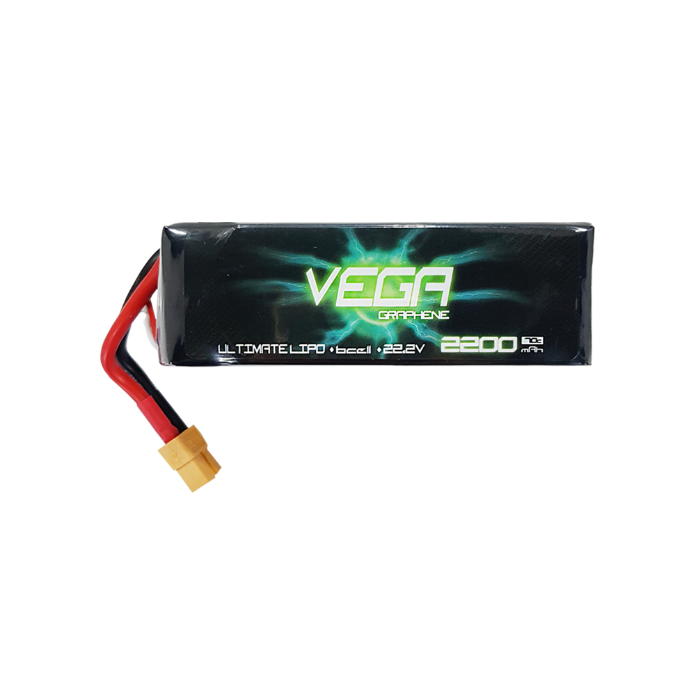 �˾���ũ  [VEGA] ���� �׷��� 22.2V 2200mAh 70C ��Ƭ������ ���͸� - XT60 2