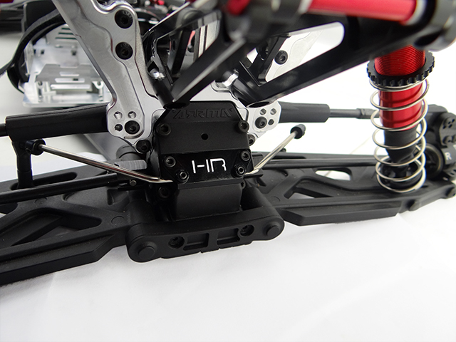 [�˾���ũ] HRAAON311M01 [HOT RACING] AoN311 M01Aluminum Black Sway Bar Mount set: Kraton OutCast (AR310427) 1