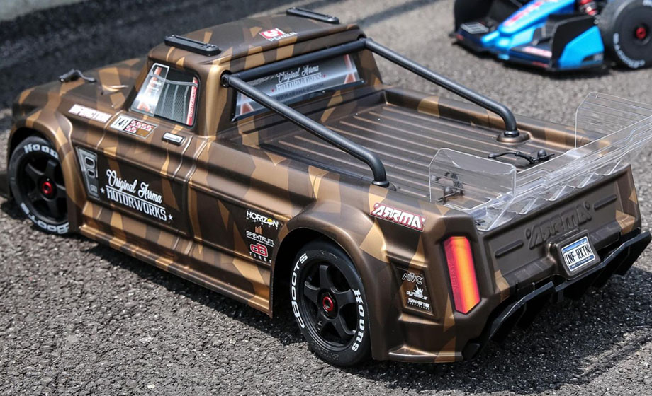[�˾���ũ] ARA410002 [ARRMA] INFRACTION 6S BLX PAINTED DECALED TRIMMED BODY (MATTE BRONZE CAMO) �����ٵ� 4