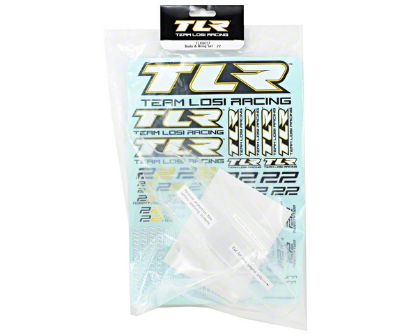 [�˾���ũ] TLR8057 [TLR Racing] Team Losi Racing 22 Body  1