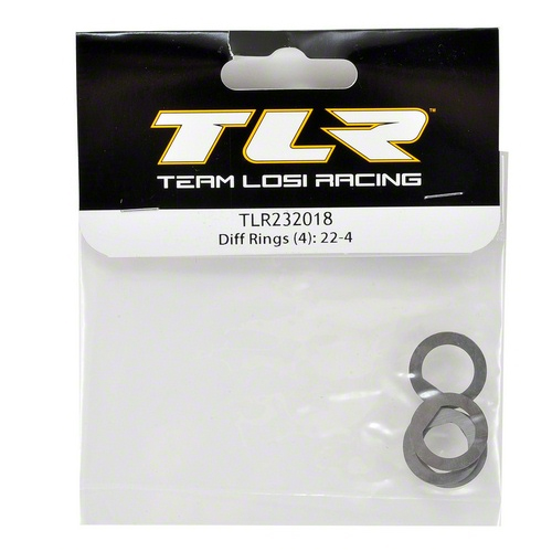 [�˾���ũ] TLR232018 [TLR Racing] Team Losi Racing 22-4 Differential Rings (4) 1