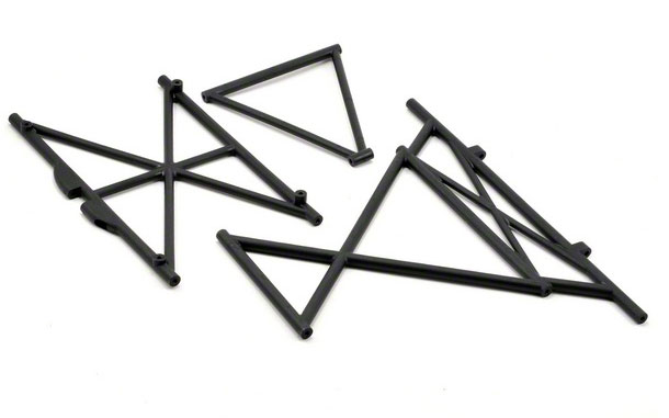 [˾ũ] LOSB2578 [TEAM LOSI] Team Losi Center, Front Top Roll Cage Support Set 1