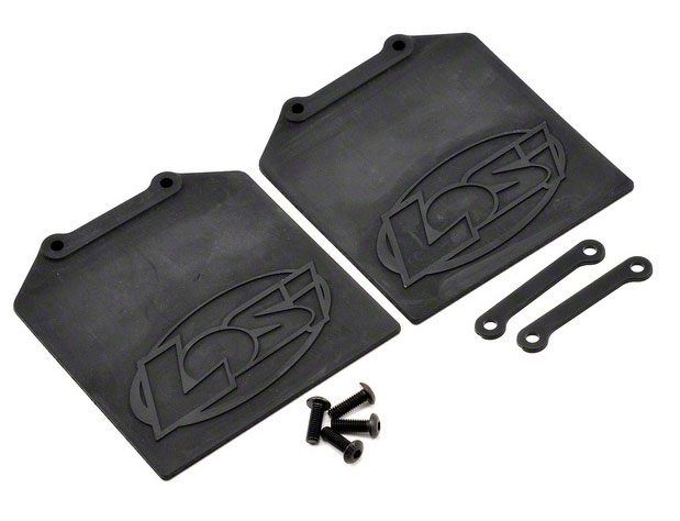 �˾���ũ LOSB2581 [TEAM LOSI] Team Losi Mud Flap, Retainer Set (2) 5IVE-T 1