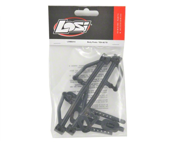 [�˾���ũ] LOSB2414 [TEAM LOSI] Losi Front/Rear Body Mount Set w/Post (TEN-RALLY/TEN-SCTE/TEN-SCTE 2.0/TEN-SCT Nitro) 1
