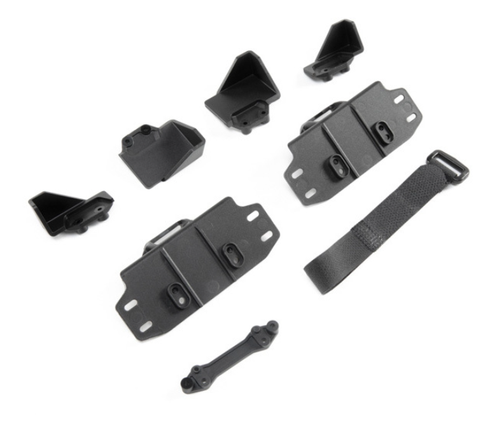 [˾ũ] AXI231008 [Axial] Battery Tray Sets, Strap: SCX10 III ͸ Ʈ Ʈ 1