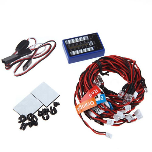 [�˾���ũ] 19433 18233 [GT POWER] RC Car 12 LED lighting 1/10 1/8 HSP Traxxas TAMIYA CC01 D90 SCX10 (BMW M3 �ٵ� LED��Ŷ ����) 1