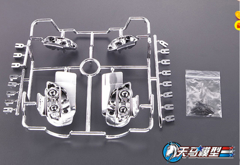 [�˾���ũ] 18235 [HJ Model LTD] Subaru Impreza WRC 2008  LED ��Ŷ(������: �պκ�:5mmx4  3mmx2 ,�ںκ�:5mmx2 3mmx6) 3