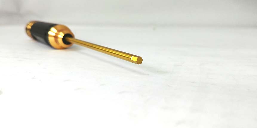 �˾���ũ HSS-GD [Ares Racing] [��ȭ�� ���ݽ�ƿ ��ǰ�� Gold TooL] ���� ��ġ 4�� ��Ʈ �̸� ������ BŸ�� (1.5mm/2.0mm/2.5mm/3.0mm) 4