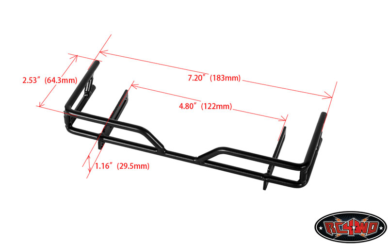 [�˾���ũ] Z-S0633 [RC4WD] Tough Armor Rear Bumper for Bruiser Chassis ��ũ��︵�� �Ǽ��縮 4