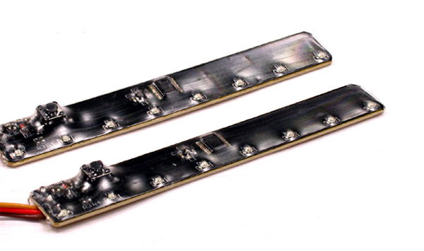 [�˾���ũ] C23591GREEN [INTEGY] Under Chassis LED Light (8)x2 Kit w/ Built-in Flash Module C23591GREEN 1