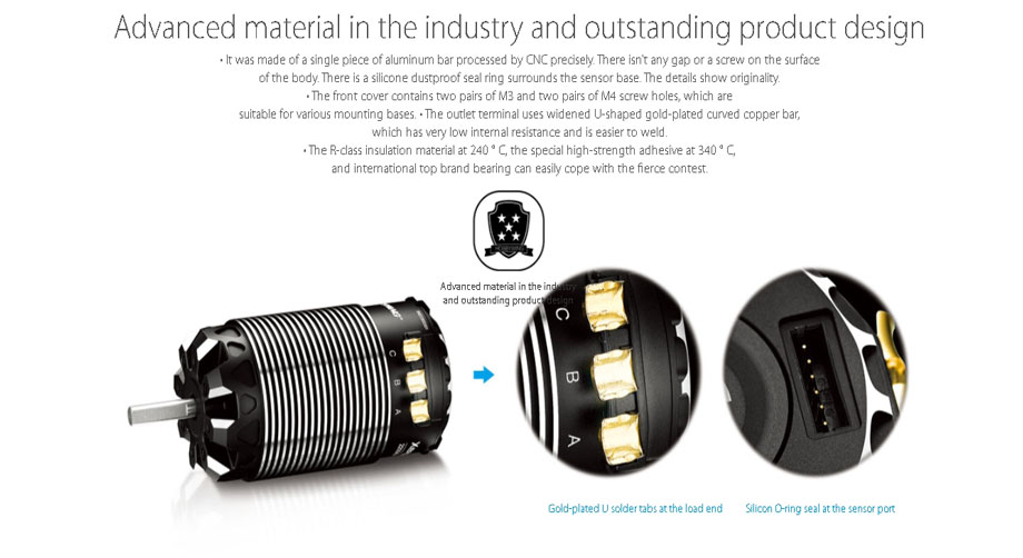 [�˾���ũ] 30401907 [HOBBYWING] XERUN 4268 SD G3 ������Ÿ�Ը���(2200KV) - 1/8�� �귯���������� (����) 10