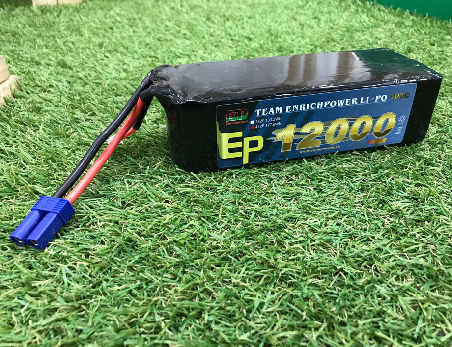 [ܼ] 12000-4S-100C [EP POWER] 14.8V 12000mah 100C Ƭ ͸ - EC5