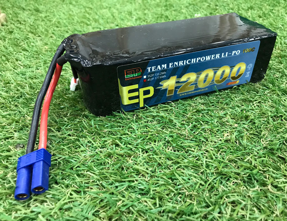 [ܼ] 12000-4S-100C [EP POWER] 14.8V 12000mah 100C Ƭ ͸ - EC5