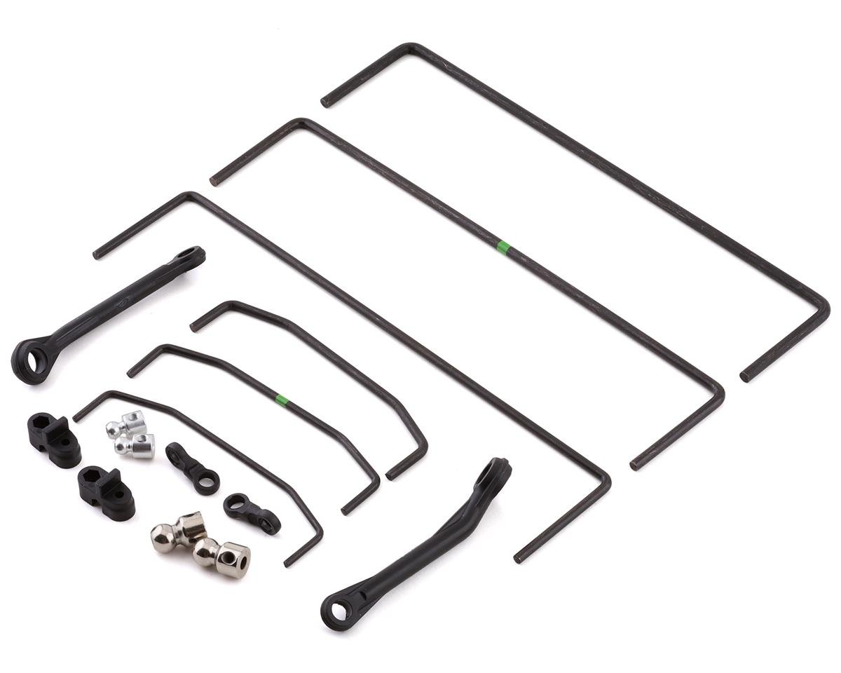 �˾���ũ LOS254068 [TEAM LOSI] Front & Rear Sway Bar Set (3): SBR 2.0 1