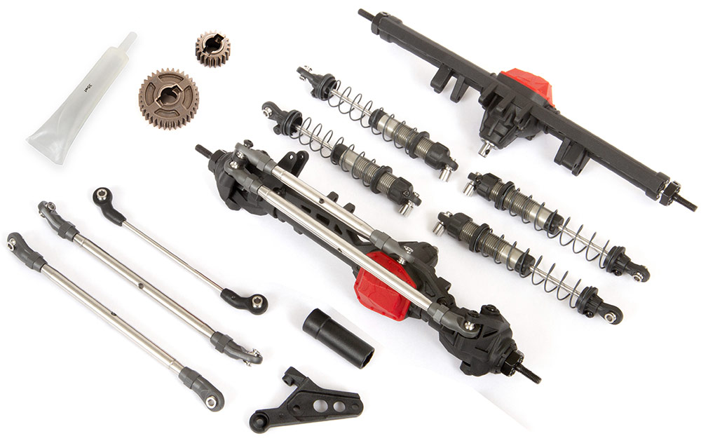 �˾���ũ AXI238000 [Axial] Standard Axle Cnvrsn Kit (12.3 & 13.9): SCX10 III 1