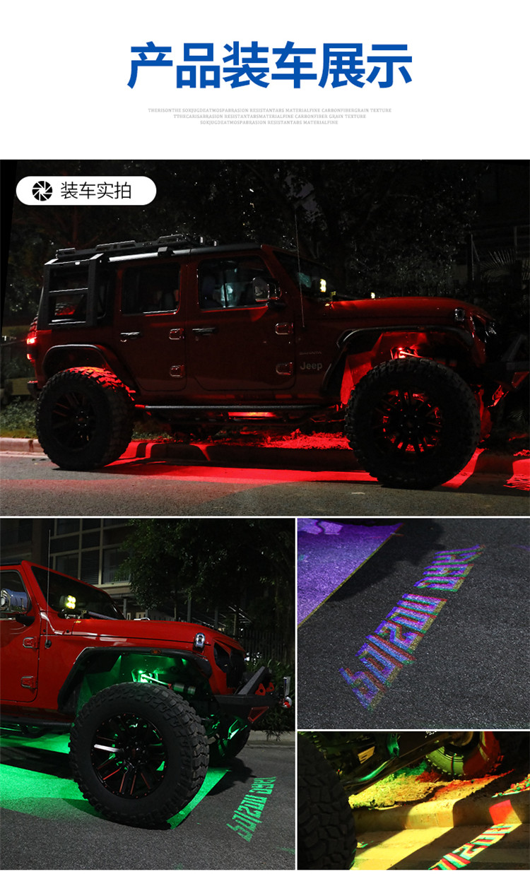[˾ũ] 14257 14257 [ ] AXIAL SCX10 III JEEP Wrangler Chassis lights Red 5