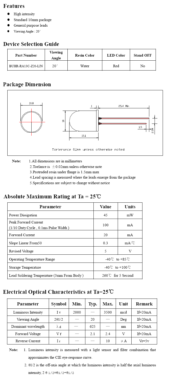 [�˾���ũ] BUHR-RA13C LED 10���� ���ֵ� - ����(������) 1