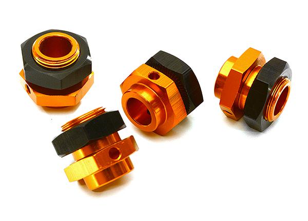 [�˾���ũ] C28667ORANGE [INTEGY] Billet Machined 17mm Wheel Adapters for Arrma Kraton 6S BLX Brushless Truggy C28667ORANGE 1