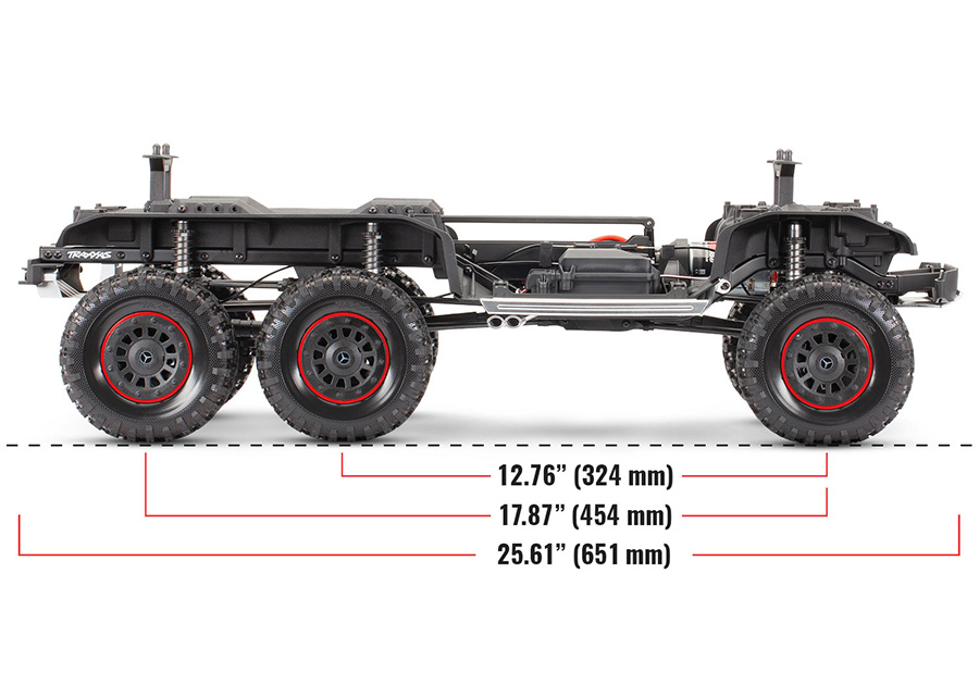 [˾ũ] CB88096-4 [TRAXXAS] TRX-6 Mercedes-Benz G 63 AMG 6x6 - ͸,  ʿ 24