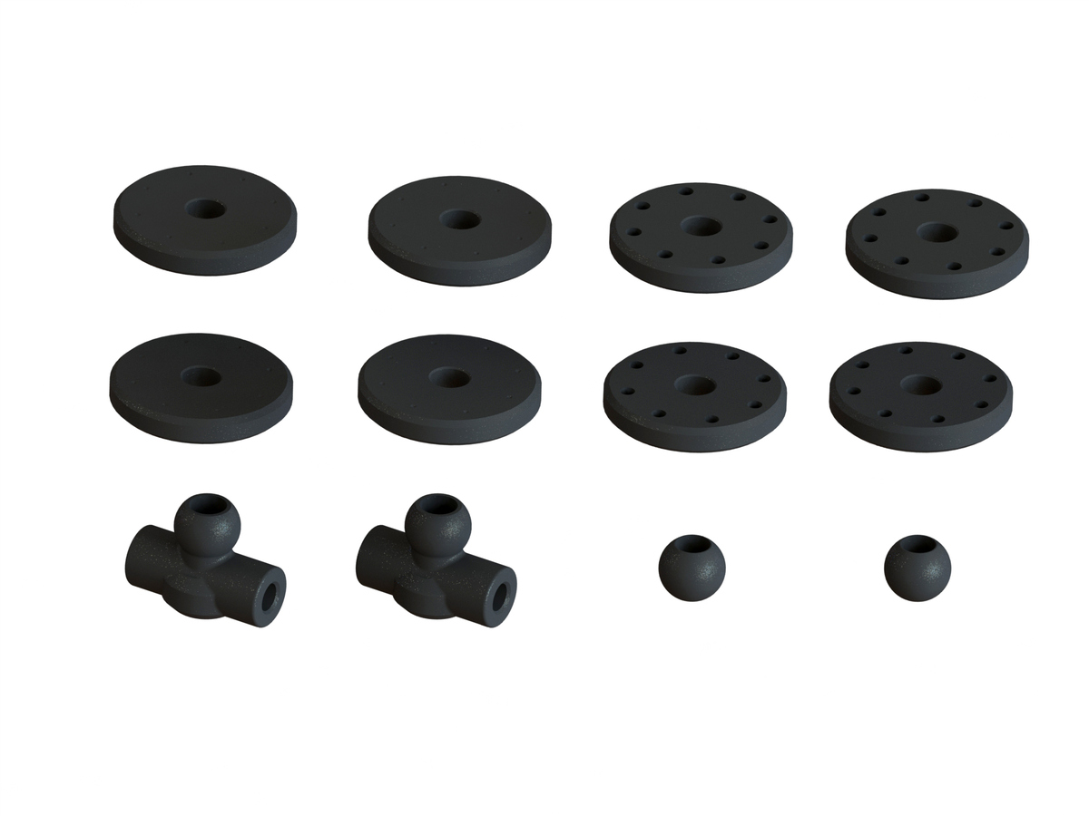 �˾���ũ ARA330764 [ARRMA] ARA330764 SHOCK SET BORE:16MM, LENGTH:110MM PISTON: 8X1.2MM OIL:2000CST 2