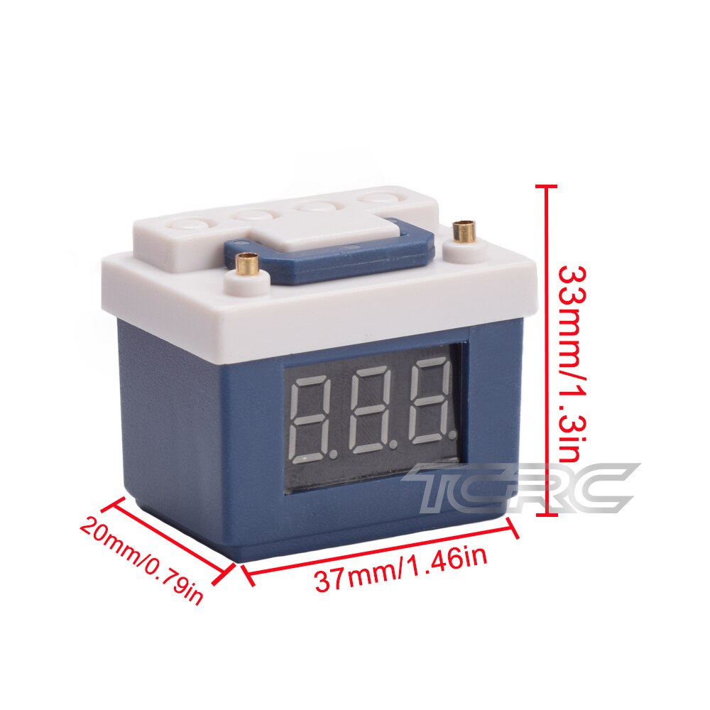 [˾ũ] 12343 [̽]12343 RC Decorative Battery Box Set (Red) ͸ Ƭ ͸ LIPO  溸   4