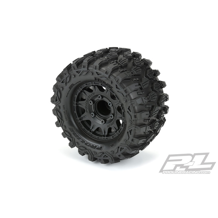 [˾ũ] PRO1019010 [PROLINE-RACING] 10190-10 Hyrax 2.8 Tires MTD Black 6x30 Stampede F/R 3